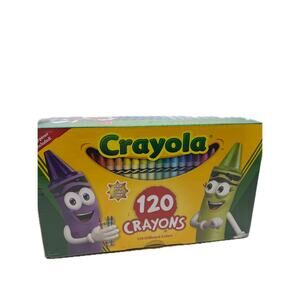 Crayola Giant Box of Crayons, 120-Colors